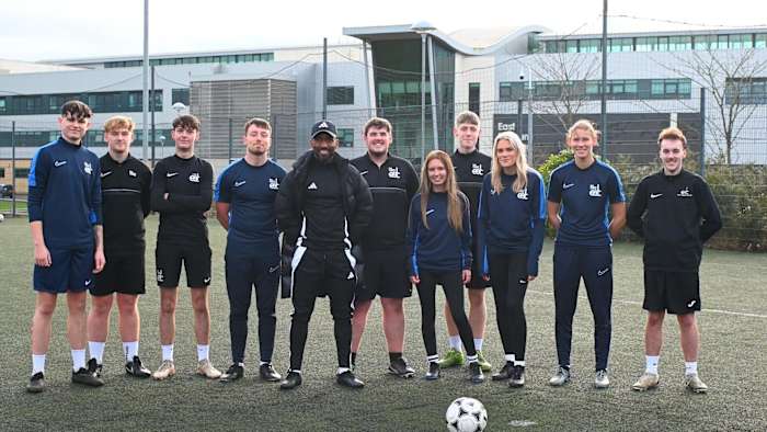 Jermain Defoe academy East Durham College